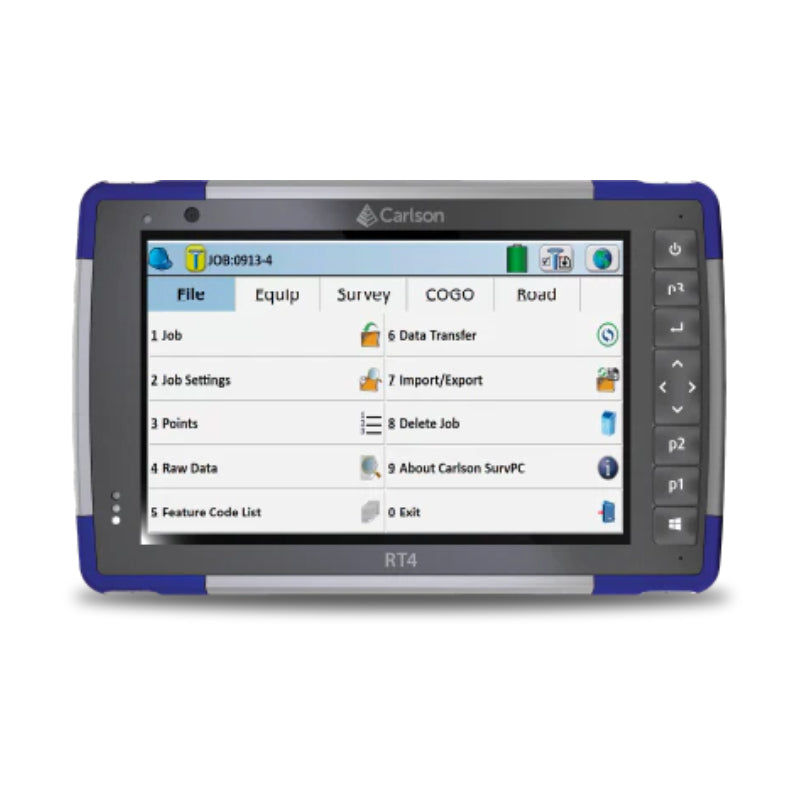 Demo Carlson RT4 CELL Ruggedized Tablet