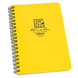 Field Books - Rite In The Rain 353 All-Weather Field Spiral Notebook, 4 5/8" X 7"