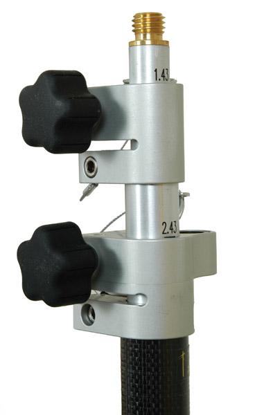 Poles - 3.5 M Fixed Tip Dual Grad GPS Rover Pole