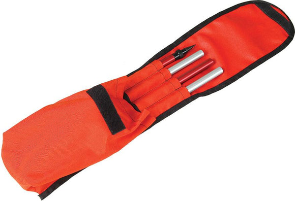 Prisms - Red European Style Compact & Portable Prism Pole System – Offset -17.5 Mm Nodal