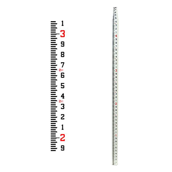 Rod Levels - Fiberglass 20 Ft Rectangular Series (CR) — 10ths Grad
