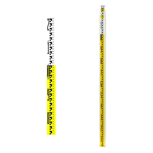 Rod Levels - Fiberglass 5 M Rectangular Series (CR) — 0.5 Cm Grad
