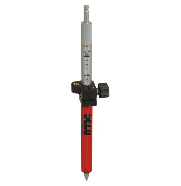 Seco 0.70 m Aluminum TLV Pole – Red and White