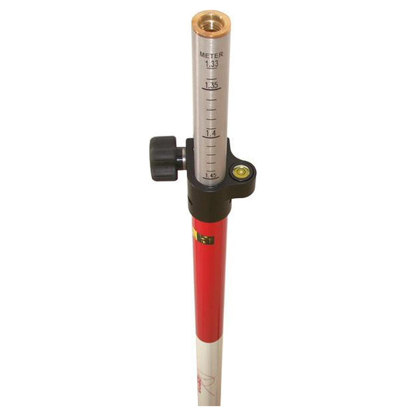 Seco 2.20 m Aluminum TLV Pole – Red and White