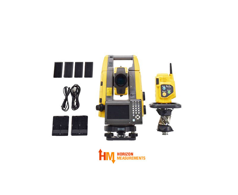 Demo - Topcon GT-503 Robotic Total Station with RC-5 Unit ...