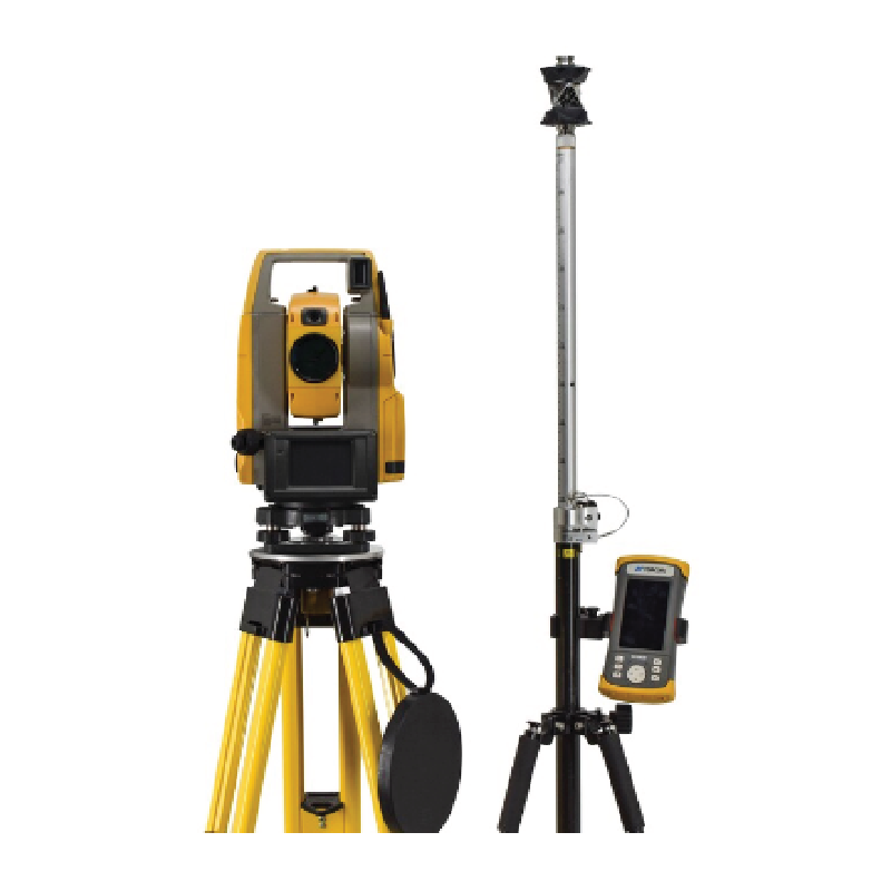 TOPCON DS-201AC 1" ROBOTIC DIRECT AIMING TOTAL STATION KIT W/ FC-500 DATA COLLECTOR & MAGNET SOFTWARE