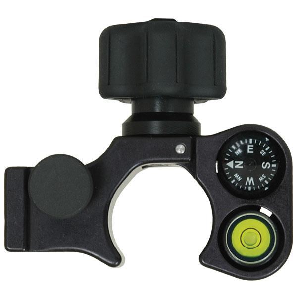 Brackets - Claw Pole Clamp With Compass And 40-minute Vial