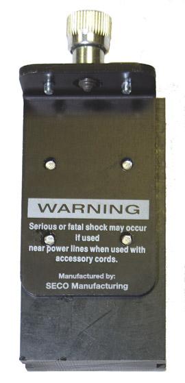 Brackets - Universal Mounting Block Top Mount Bracket Flat/Oval Rod