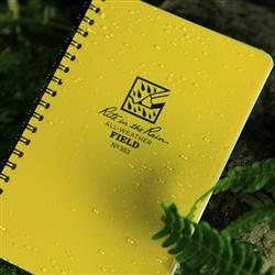 Field Books - Rite In The Rain 353 All-Weather Field Spiral Notebook, 4 5/8" X 7"