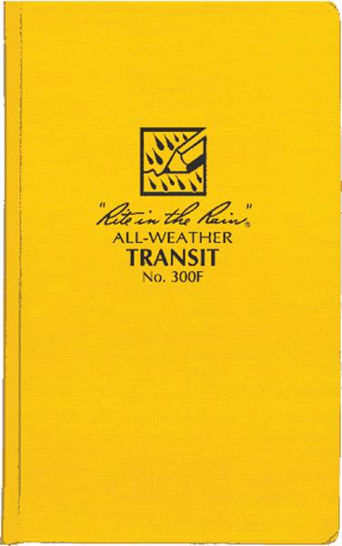 Field Books - Rite In The Rain Bound Book — Transit Pattern Pages