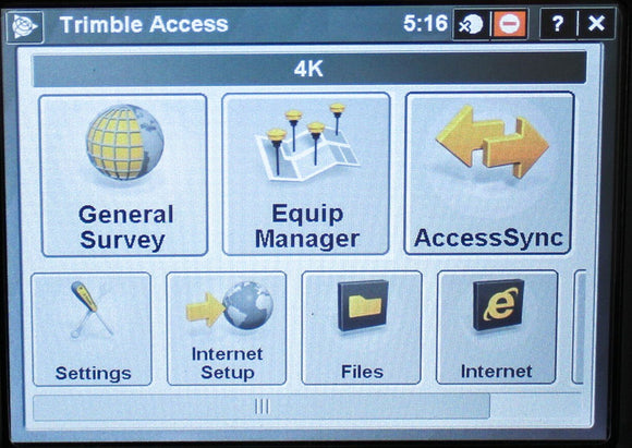 GPS RTK - Pre-Owned Trimble Single R10 Receiver GPS Kit W/ TSC3 Data Collector & Access Software