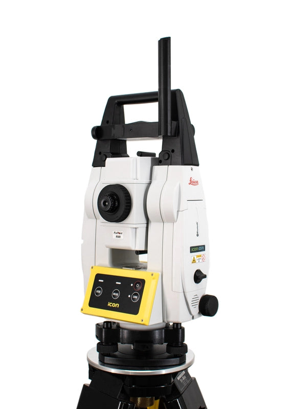 LEICA ICR70 5" ROBOTIC TOTAL STATION KIT W/ CS35 10" TABLET & ICON SOFTWARE (SOLD)