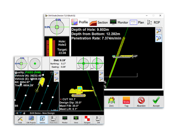 Machine Control - Carlson Grade For Drills
