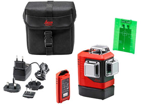 Measuring Tool - Leica Lino L6Gs-1 Self-Levelling 3x360° Laser, Green Beam, Li-Ion Battery