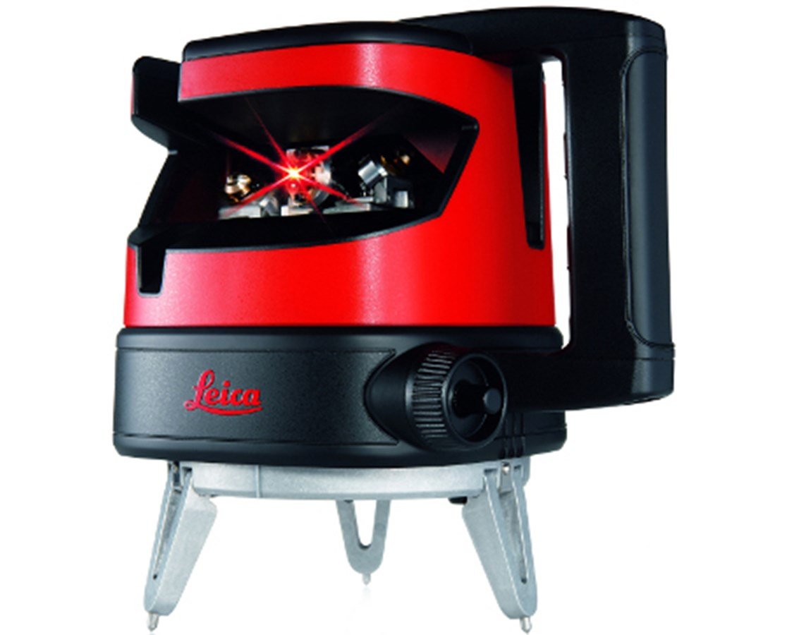 Measuring Tool - Leica Lino ML90 Multi Line Laser With Electronic Self-Levelling, Manual Fine Adjustment, Red Beam