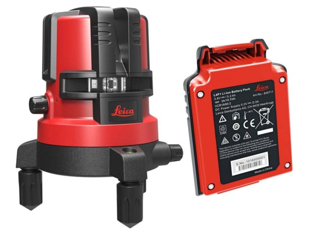 Measuring Tool - Lino L4P1 Multi Line Laser Plus Additional Li-Ion Battery