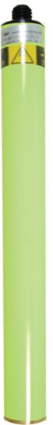 Poles - 1 Ft Extension/1.25 Inch OD – Flo Yellow