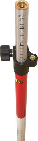 Poles - 2.20 M Aluminum TLV Pole – Red And White