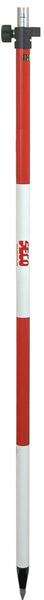 Poles - 2.20 M Aluminum TLV Pole – Red And White
