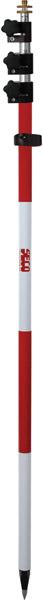 Poles - 4.6 M Twist-Lock Pole – Red And White