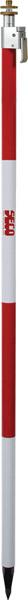 Poles - 8.5 Ft QLV Pole With Adjustable Tip – Red And White