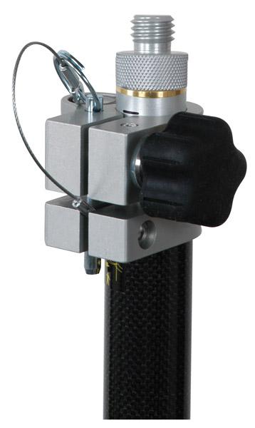 Poles - Robotics Carbon Fiber, One Section Prism Pole – Metric Grad