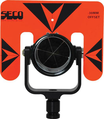 Prisms - Rear Locking 62 Mm Premier Prism Assembly With 5.5 X 7 Inch Target – Flo Orange With Black