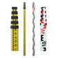 Rod Levels - Dual Scale Builder’s Rod – 5 Meters