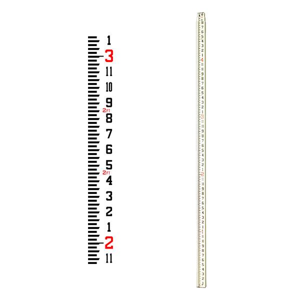 Rod Levels - Fiberglass 13 Ft Rectangular Series (CR)— Inches Grad