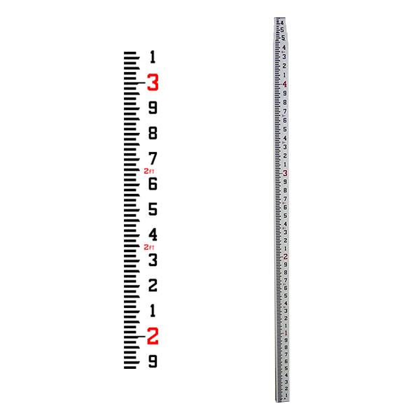 Rod Levels - Fiberglass 16 Ft Rectangular Series (CR) — 10ths Grad