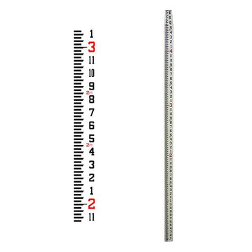 Rod Levels - Fiberglass 16 Ft Rectangular Series (CR) — Inches Grad