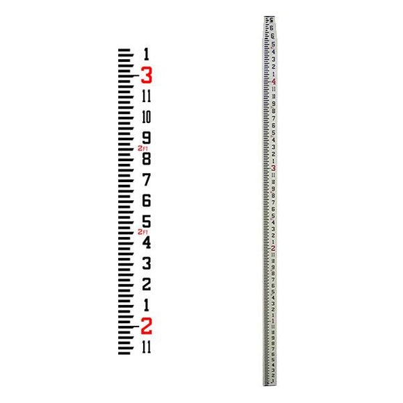 Rod Levels - Fiberglass 16 Ft Rectangular Series (CR) — Inches Grad