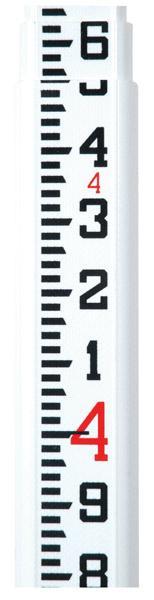 Rod Levels - Fiberglass 17 Ft SVR Rod — 10ths Grad