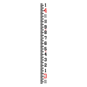 Rod Levels - Fiberglass 17 Ft SVR Rod — Inches Grad