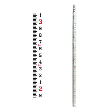 Rod Levels - Fiberglass 20 Ft Rectangular Series (CR) — 10ths Grad