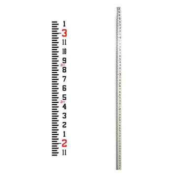 Rod Levels - Fiberglass 20 Ft Rectangular Series (CR) — Inches Grad