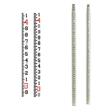 Rod Levels - Fiberglass 25 Ft SVR Rod — Inches/10ths Grad