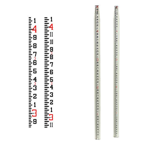 Rod Levels - Fiberglass 25 Ft SVR Rod — Inches/10ths Grad