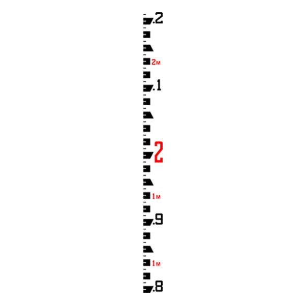 Rod Levels - Fiberglass 5.18 M SVR Rod — Philly Metric Grad