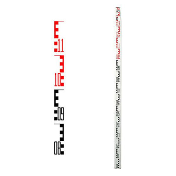 Rod Levels - Fiberglass 7.6 M SVR Rod — “E” Metric Grad