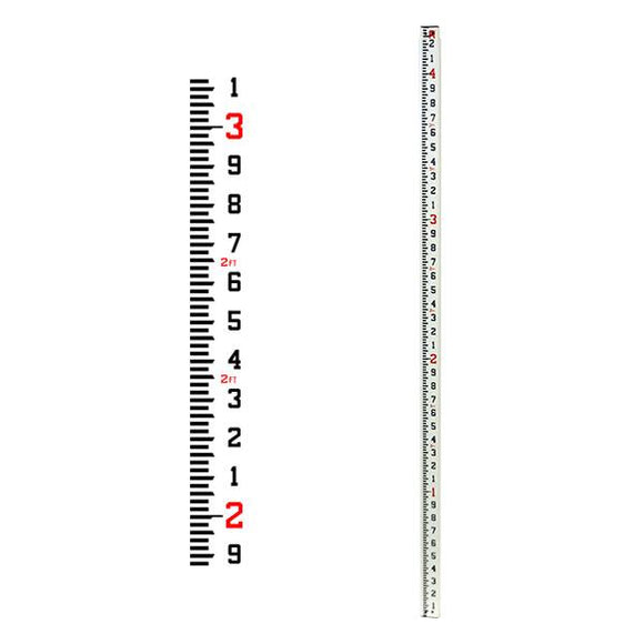 Rod Levels - Fiberglass 8 Ft Rectangular Series (CR) — 10ths Grad