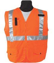 Safety Apparel - Economy Safety Vest - Flo Orange