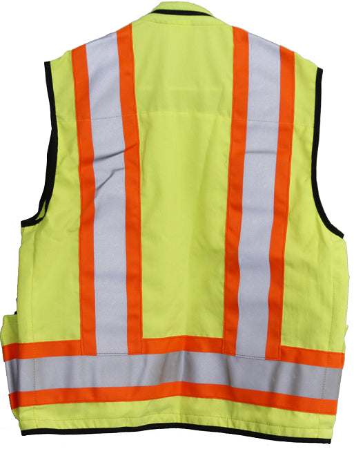 Safety Apparel - EMEA Class2 Safety Utility Vest - Flo Yellow
