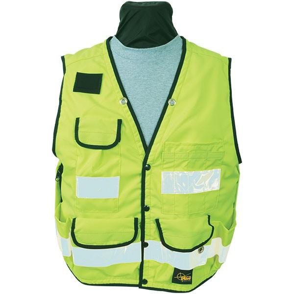 Safety Apparel - Survey SUV ANSI2010 Class 2 Vest - Flo Yellow