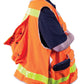 Safety Apparel - Survey Vest ANSI2010 Class 2 - Flo Orange