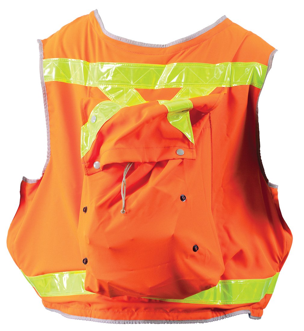 Safety Apparel - Survey Vest ANSI2010 Class 2 - Flo Orange