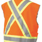 Safety Apparel - Survey Vest Dual STD Class 2 - Flo Orange