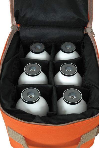 Scanner Accessories - 6 Piece Scanner Sphere And Magnet Kit In Soft Case