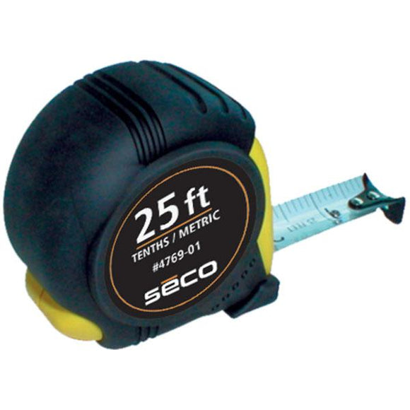 Tape Measure - 25 Ft Heavy-Duty Tape Measure – 10ths/metric
