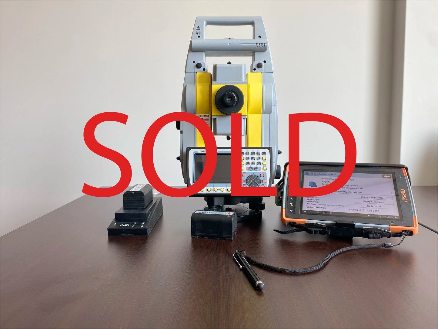 Total Stations - Pre-Owned Geomax Zoom 90 (5") Kit